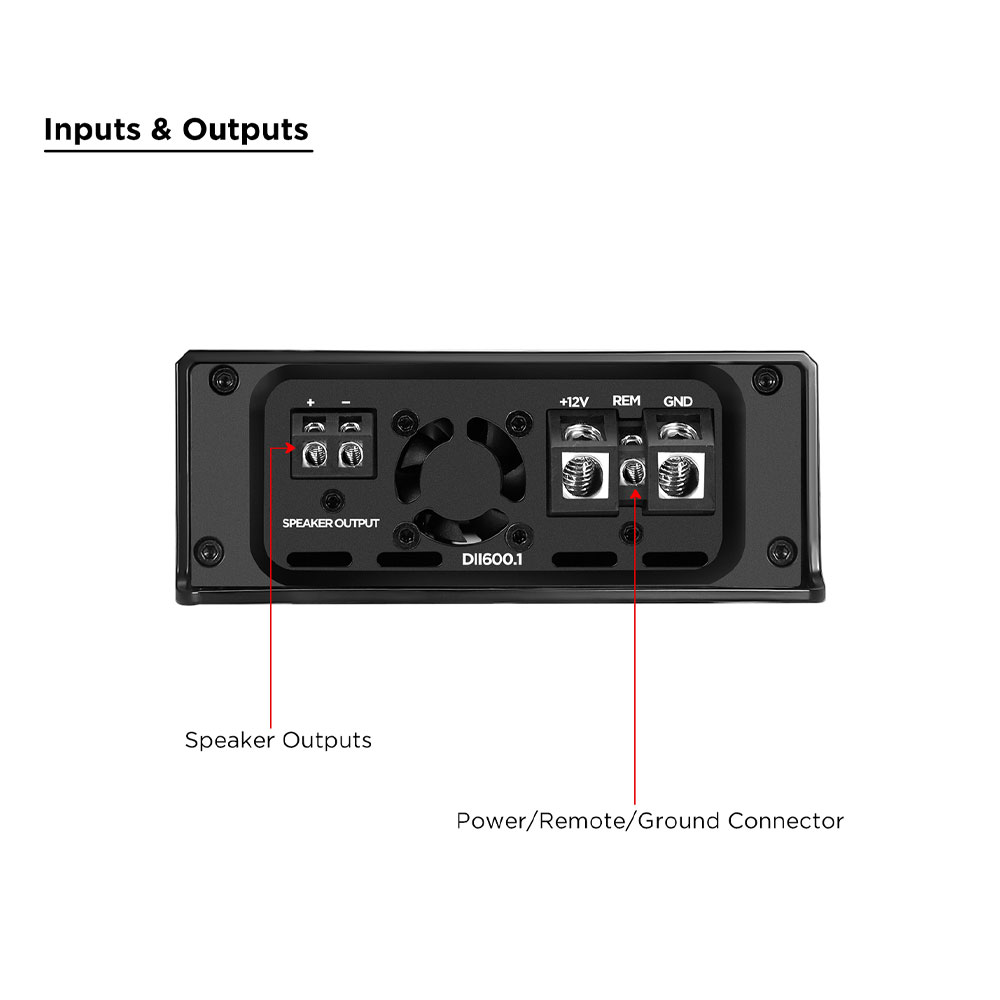 Recoil DII600.1 Mono Amplifier DII600.1