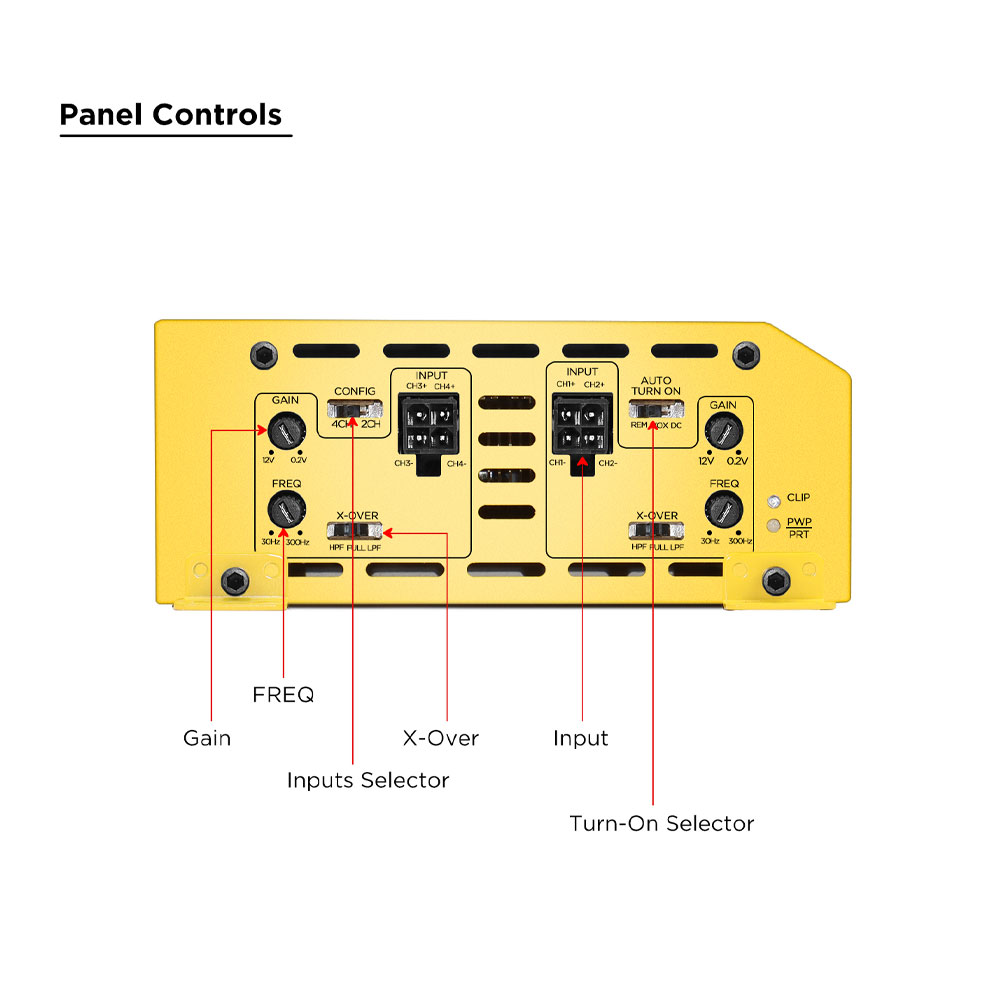 Recoil RL680.4 4 Channel Amplifier RL680.4