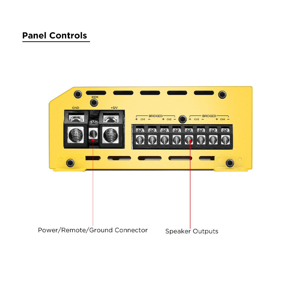 Recoil RL680.4 4 Channel Amplifier RL680.4