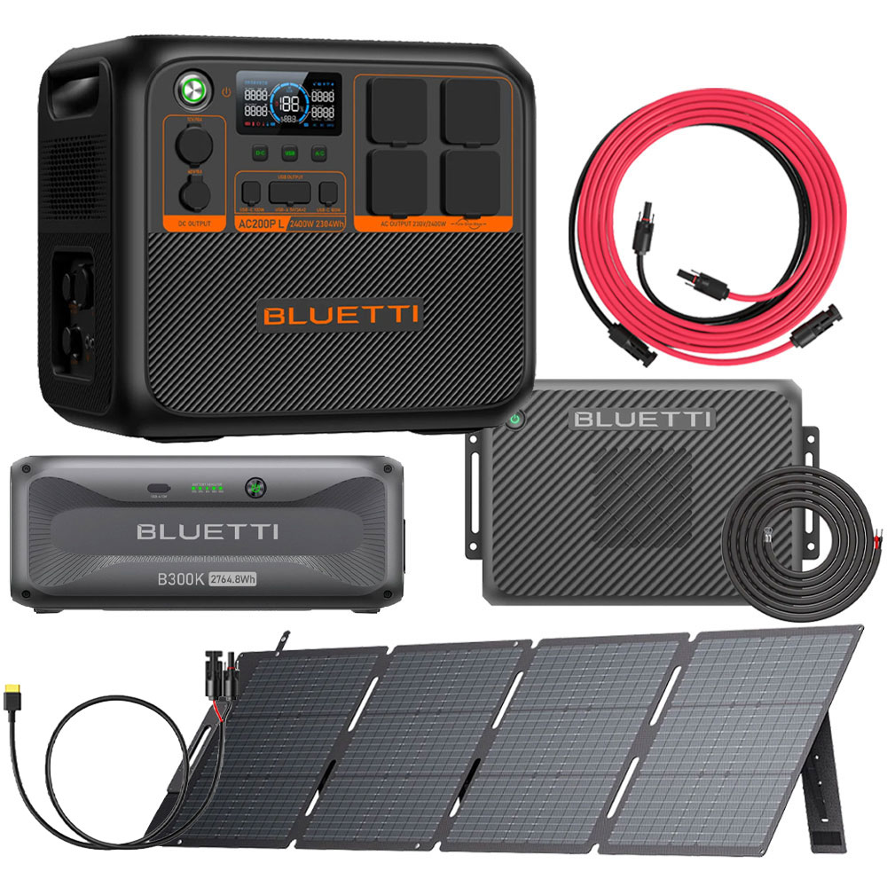 AC200PL + B300K + Charger2 + Wiring Kit + PV200D + A-PWC-AC-UN-LNO-0389 + A-MC4-NO-UN-L5M