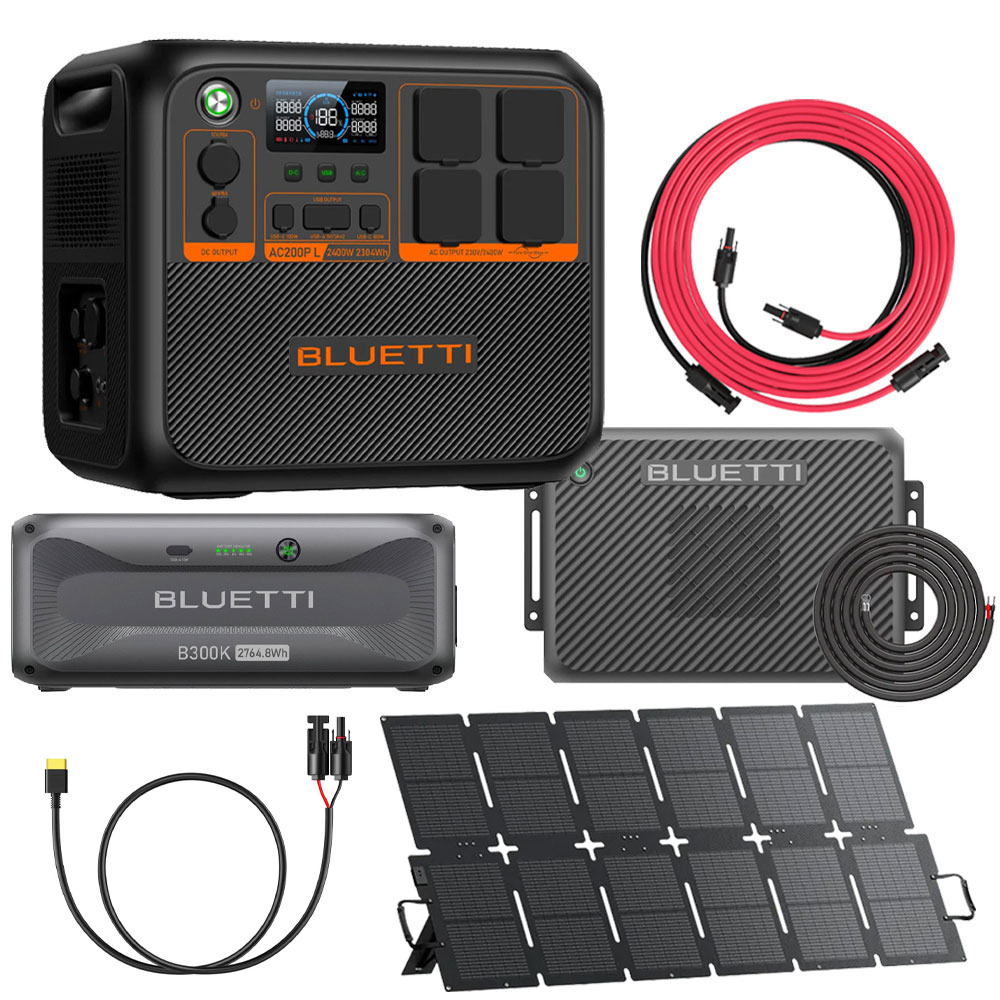 AC200PL + B300K + Charger2 + Wiring Kit + Sora 220 + A-PWC-AC-UN-LNO-0389 + A-MC4-NO-UN-L5M