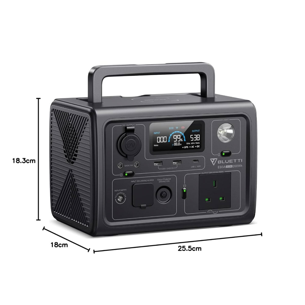 BLUETTI EB3A Portable Power Station EB3A