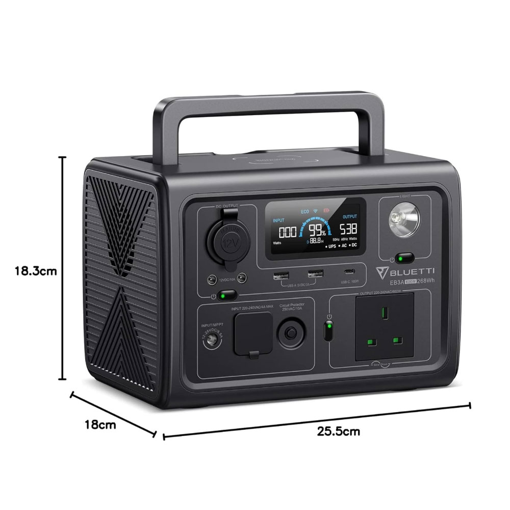 Bluetti EB3A Portable Power Station EB3A