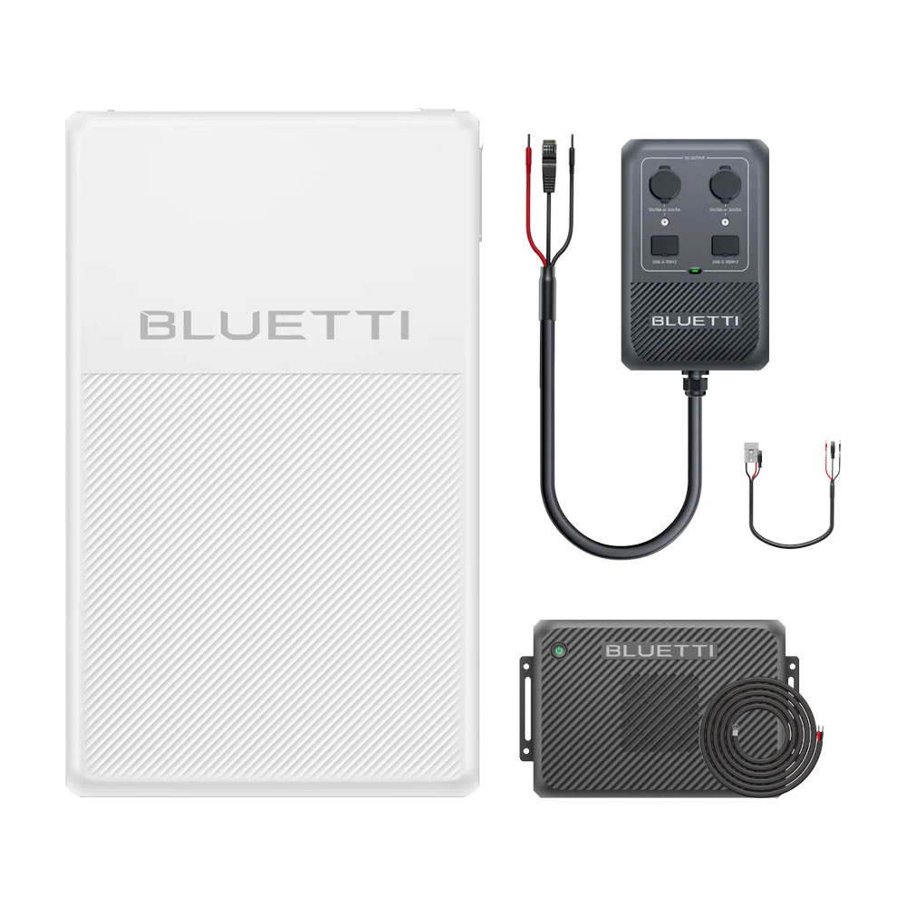 BLUETTI FridgePower + Charger2 + Wiring Kit + HUB D1 DC Power Station FridgePower + Charger2 + Wiring Kit + HUB D1 DC