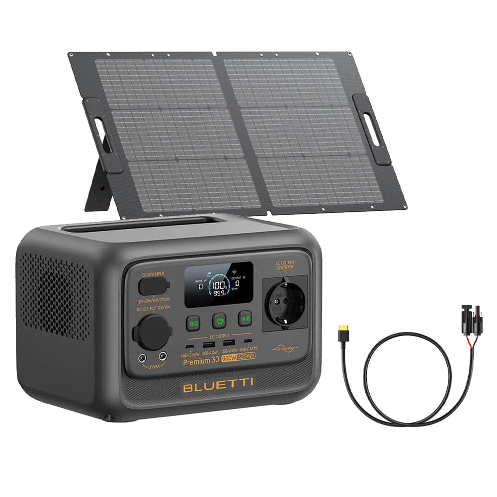 Premium 30 V2 + PV100 + MC4 TO XT60