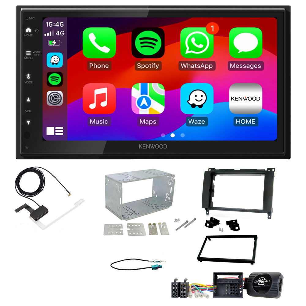 Kenwood DMX5023DABS + Aerial + CTKMB12 Android Auto DMX5023DABS + Aerial + CTKMB12