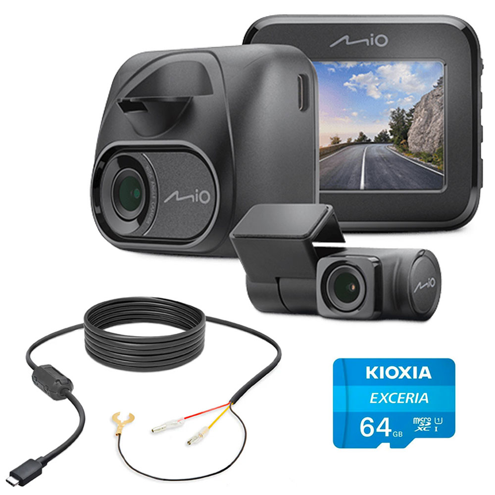 MiVue C595WD + RA7300C + 64GB Memory Card