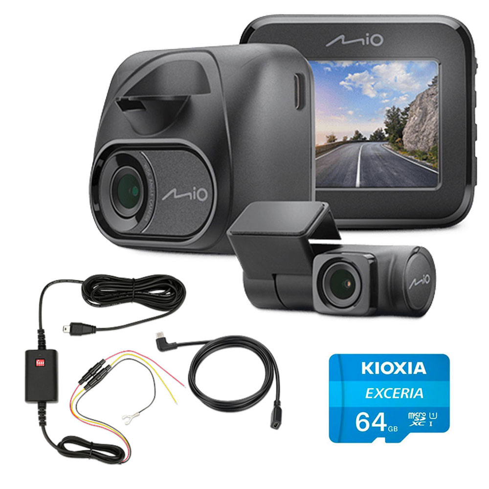 MiVue C595WD + Smart Power Box IV + 64GB Memory Card