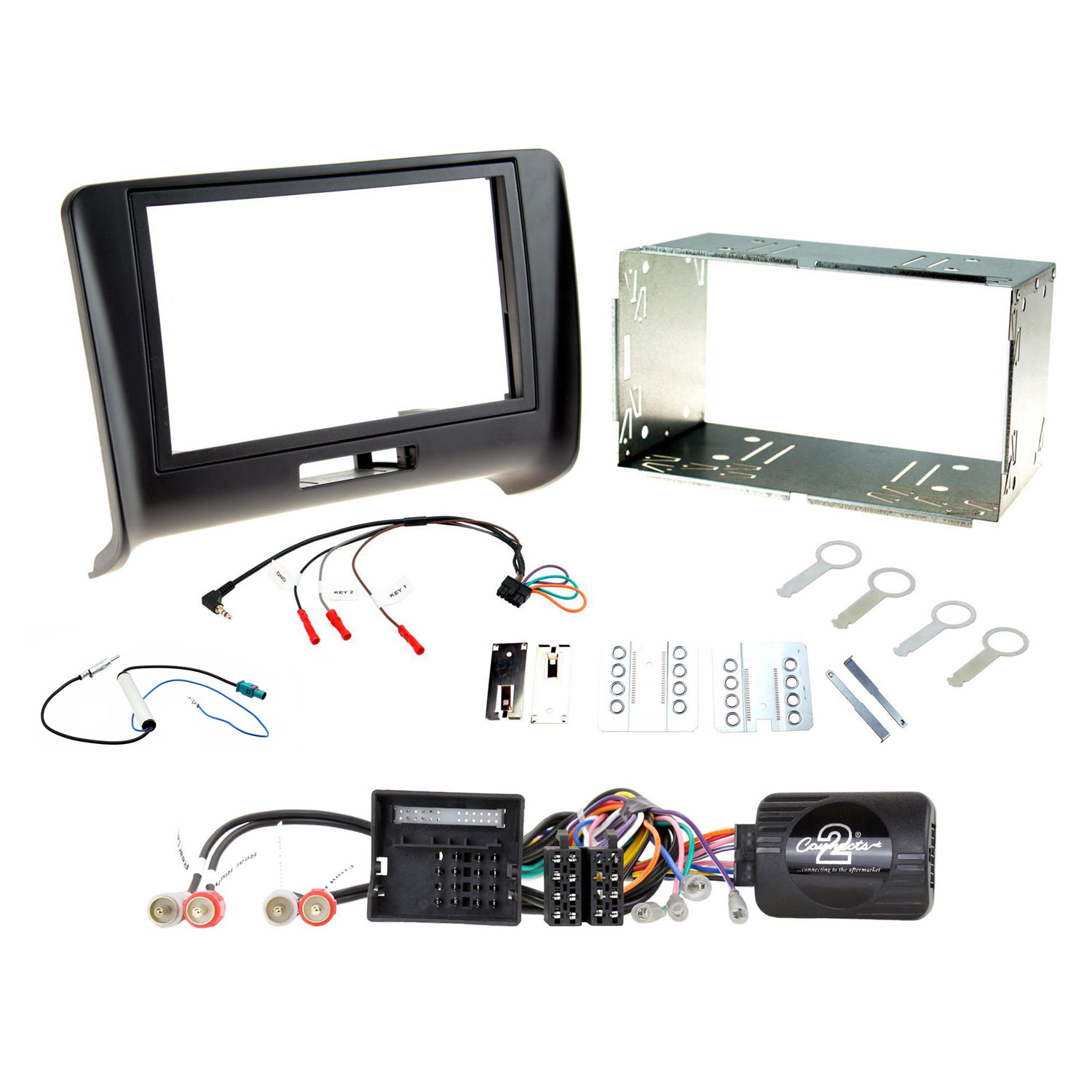 Audi a4 double discount din conversion kit