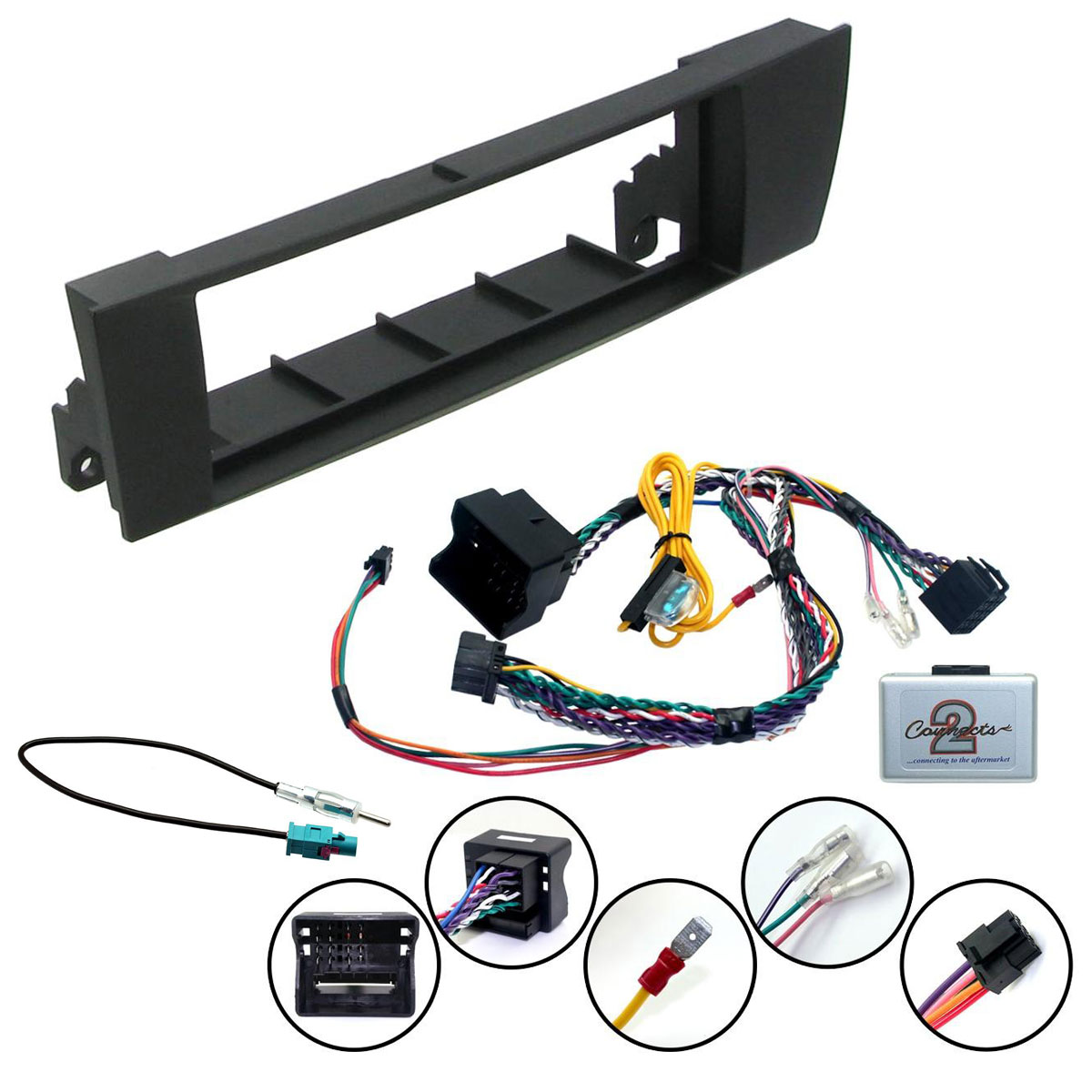 BMW 1, 3 Series Car Stereo Fascia Fitting Kit