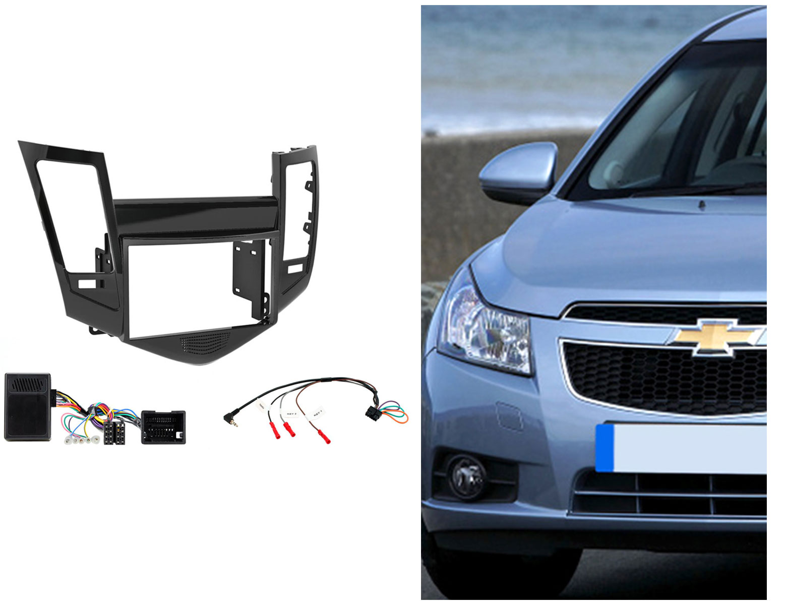 CTKCV01 Chevrolet Cruze 2009 2012 Double Din Car Stereo