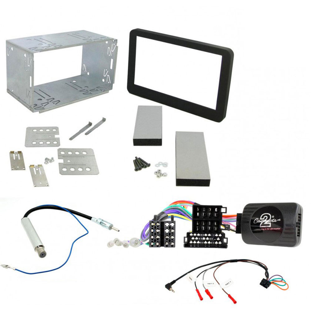 Kit Montaggio Autoradio 2 DIN Per Alfa Romeo 159, Brera E Spider (dal 2006) – Telaio E Staffe Per Sostituzione!