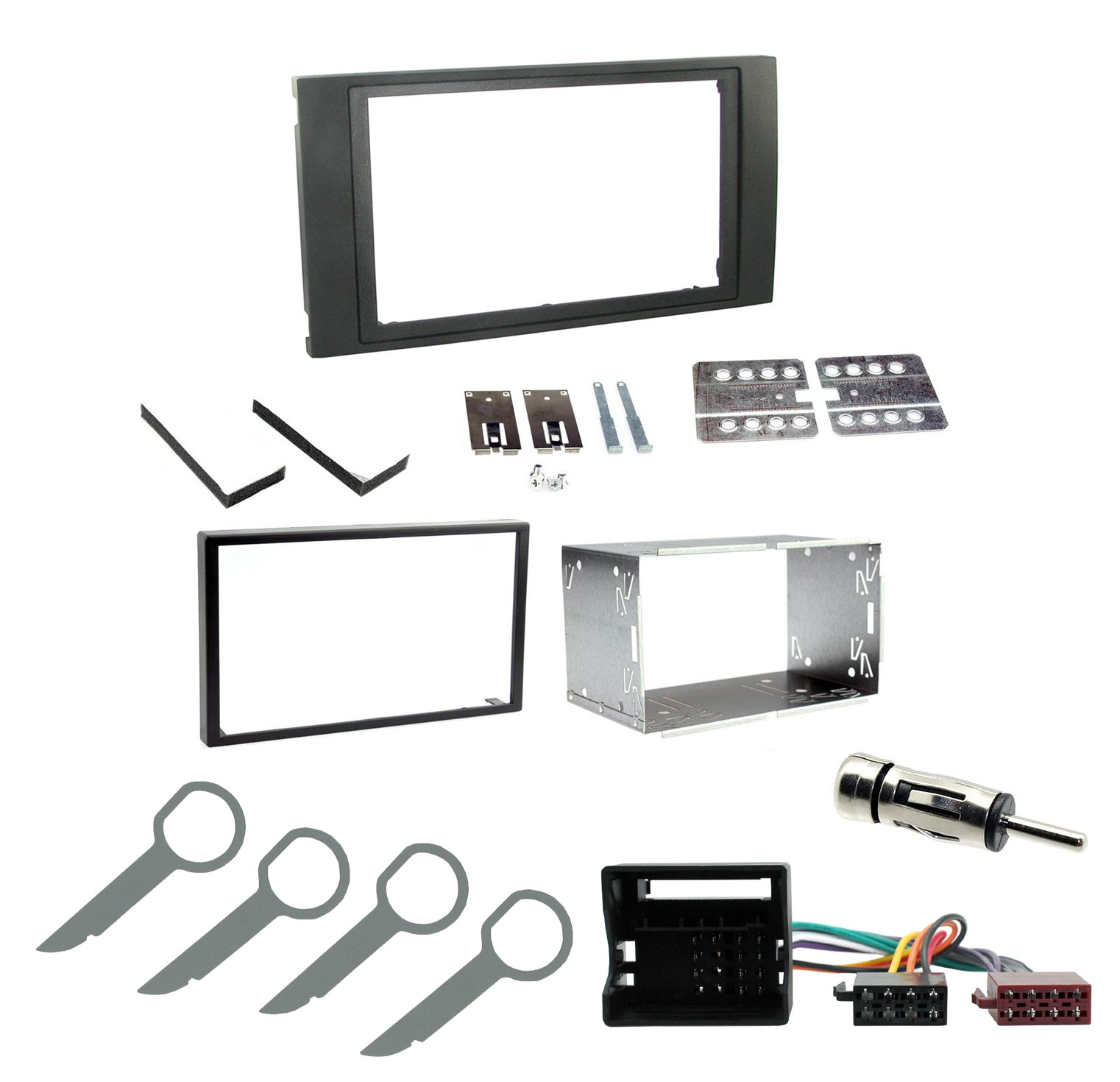 Ford Fiesta Focus C-Max Double Din Car Stereo Fitting Kit