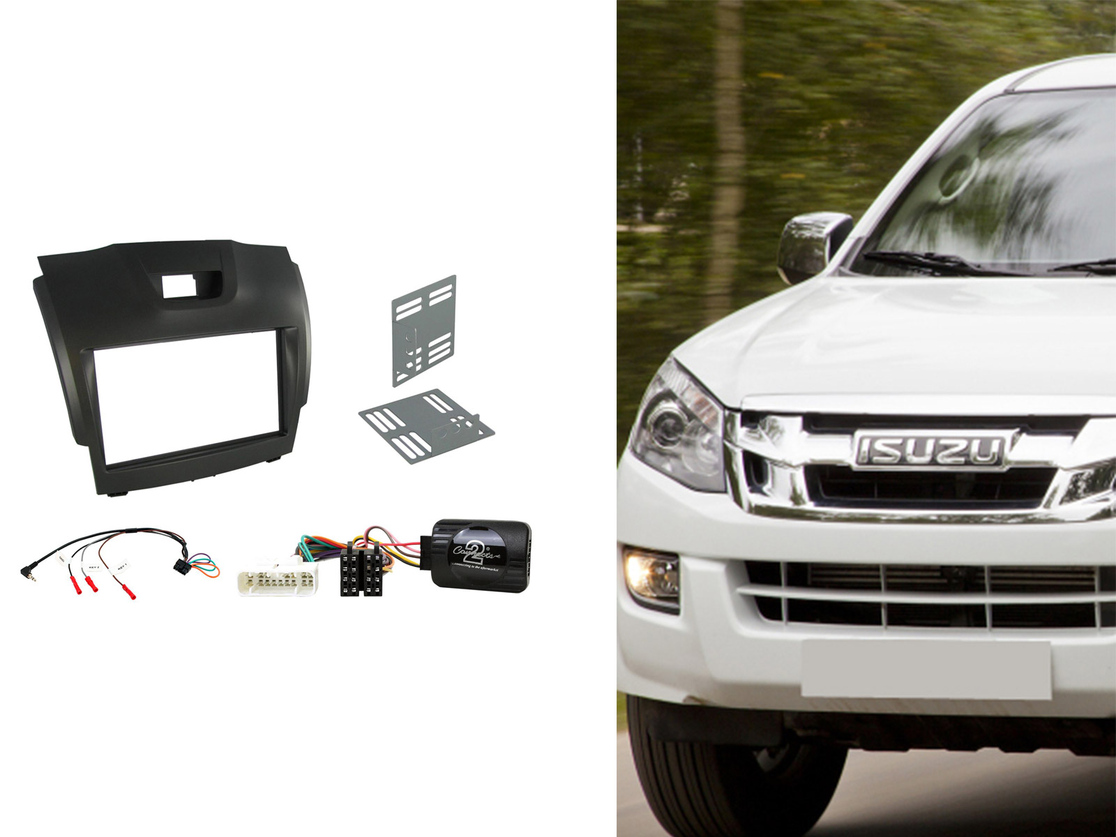 Isuzu D-Max Schlüssel 2 Tasten - 433 Mhz - Aftermarket Produkt