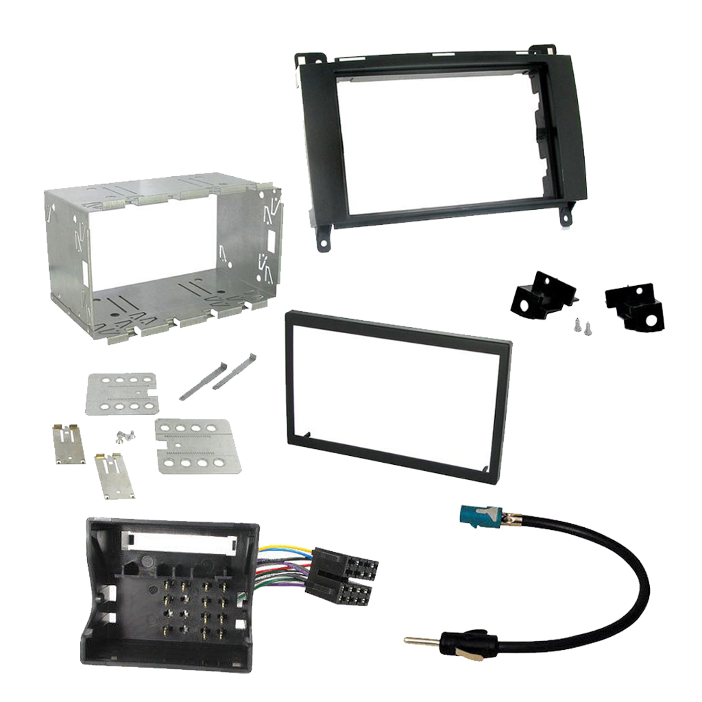 MERCEDES Vito W639 2006-2015 Auto Stereo D/DIN Fascia VOLANTE KIT ctkmb 12 