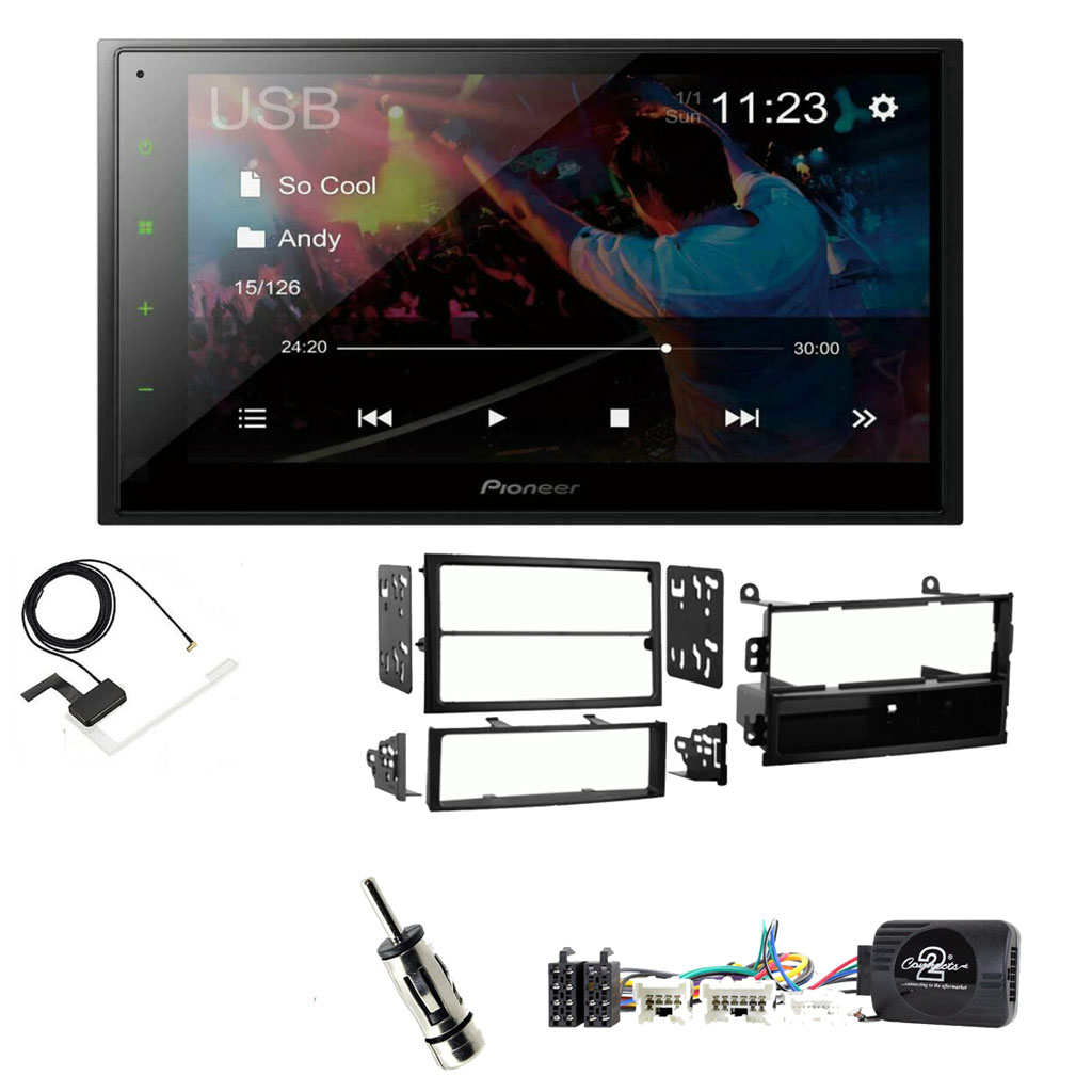 Nissan 350z (2003-2006) Pioneer 6.8" Screen Bluetooth iPod iPhone WebLink USB DAB Radio Upgrade Kit