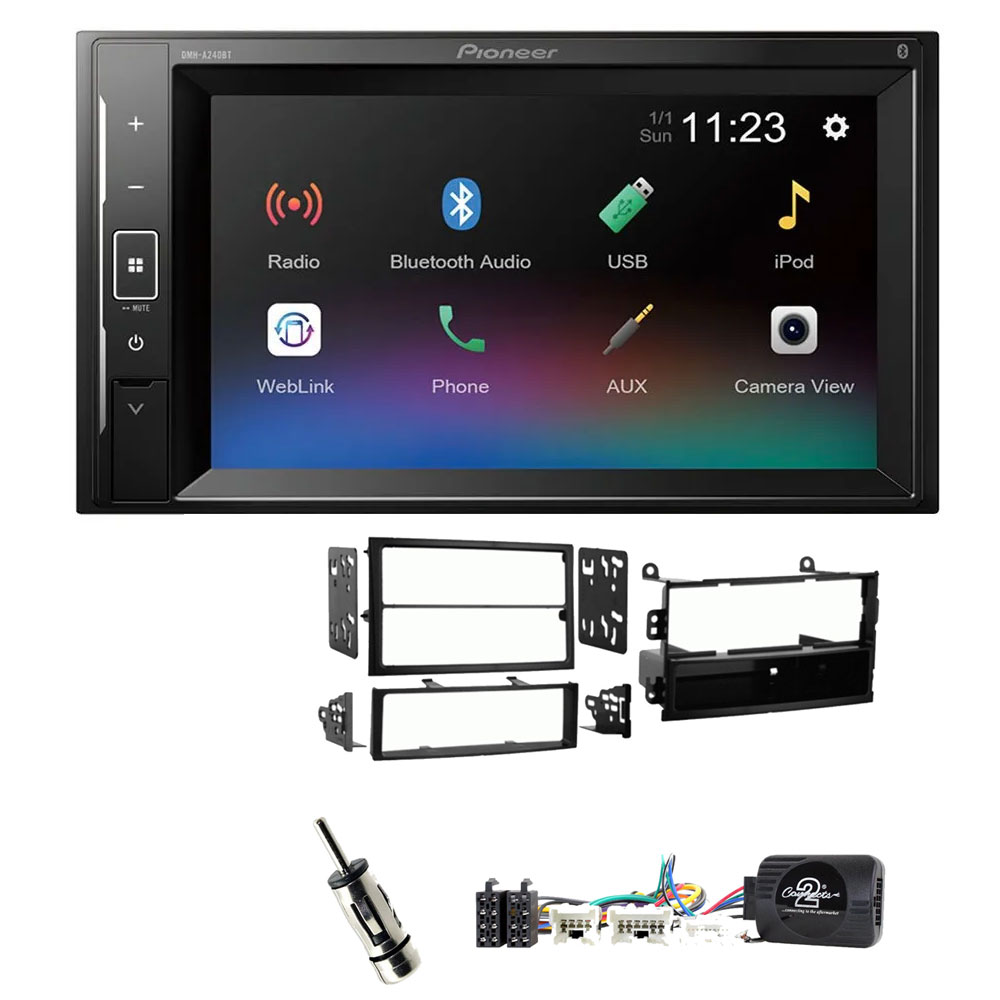 Nissan 350z (2003-2006) Pioneer 6.2" Screen Bluetooth iPod iPhone Stereo Upgrade Kit