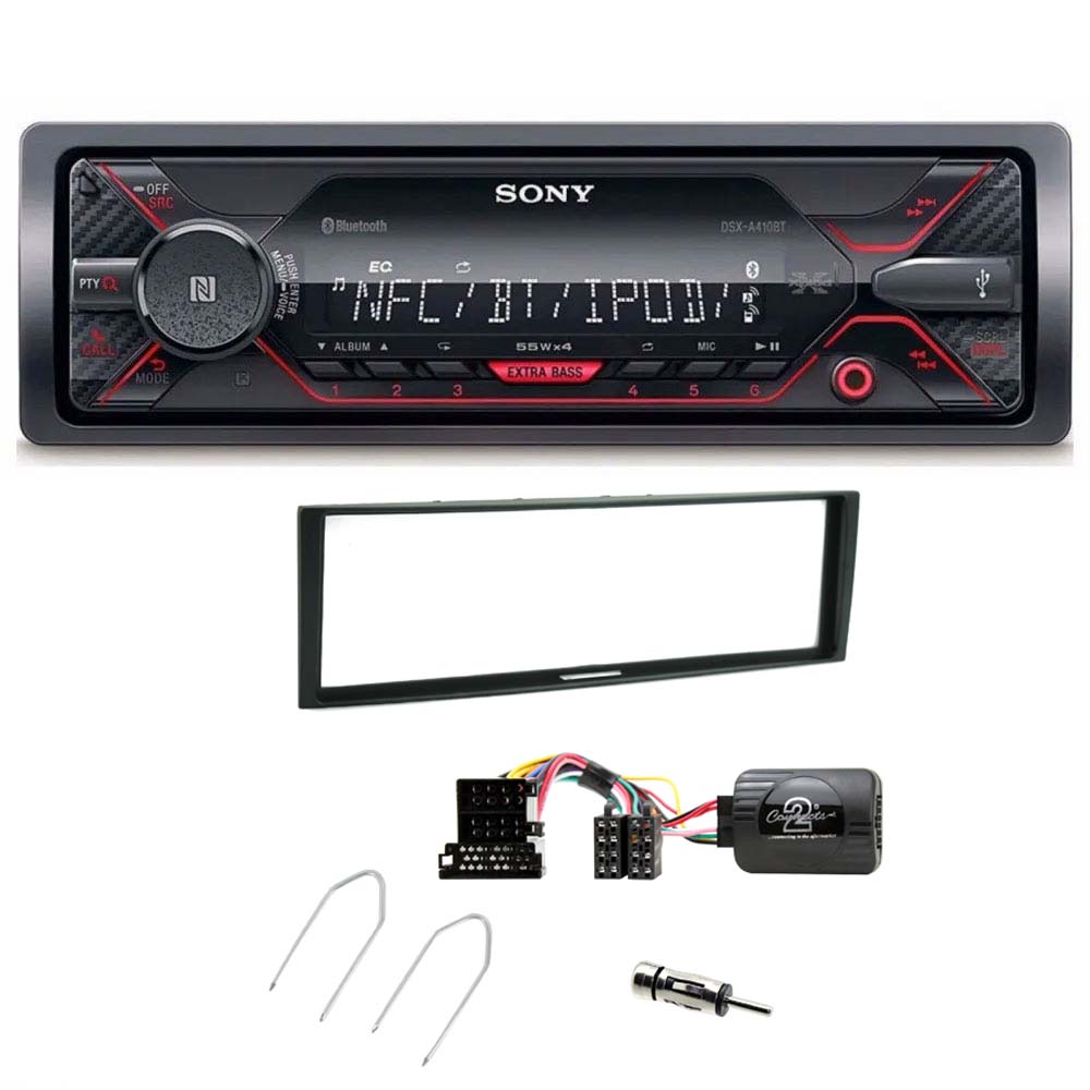 Renault Megane II, Scenic Sony Mechless Bluetooth USB iPhone iPod Car Stereo Upgrade Kit