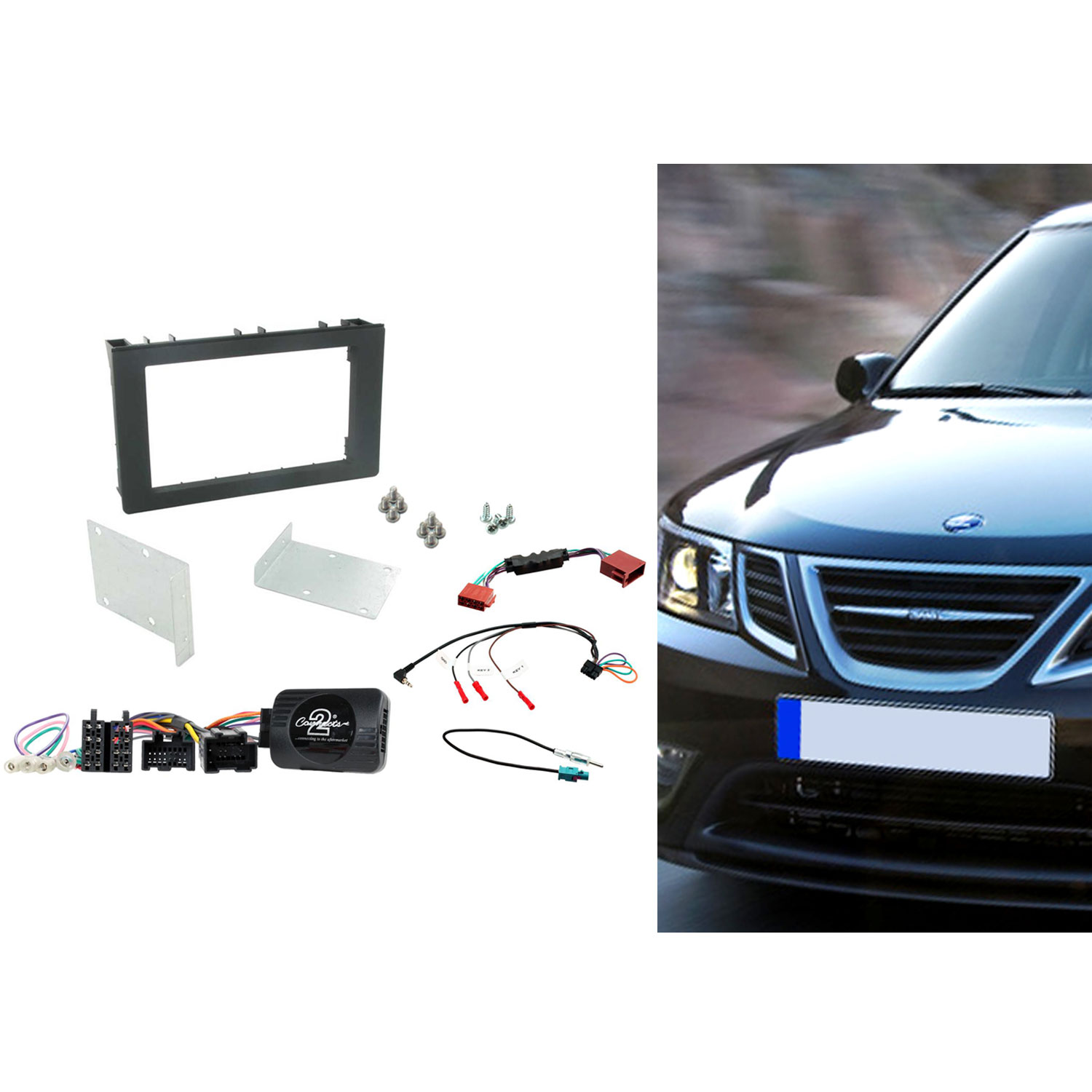 Alfa Romeo Giulietta 2010 On Car Stereo Double Din Facia Fascia Panel - View #3