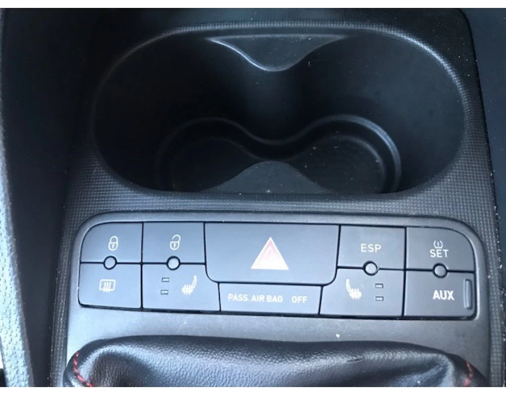 Double Din Fascia / Steering / Hazard Button Relocation Kit for Seat