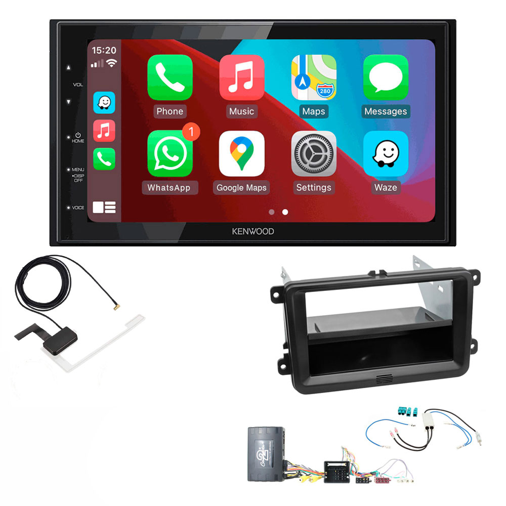 DMX5020DABS + Aerial + FKIT-VW-70
