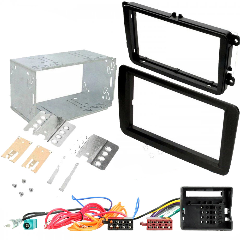 VW TRANSPORTER T5 2007 Van on Car Stereo Double Din Fascia Fitting