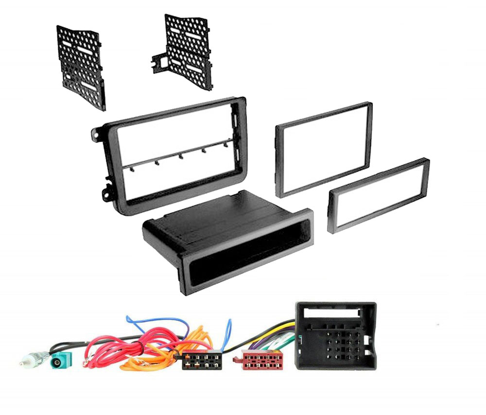 VW Single/Double Din Car Stereo Fascia Fitting Kit