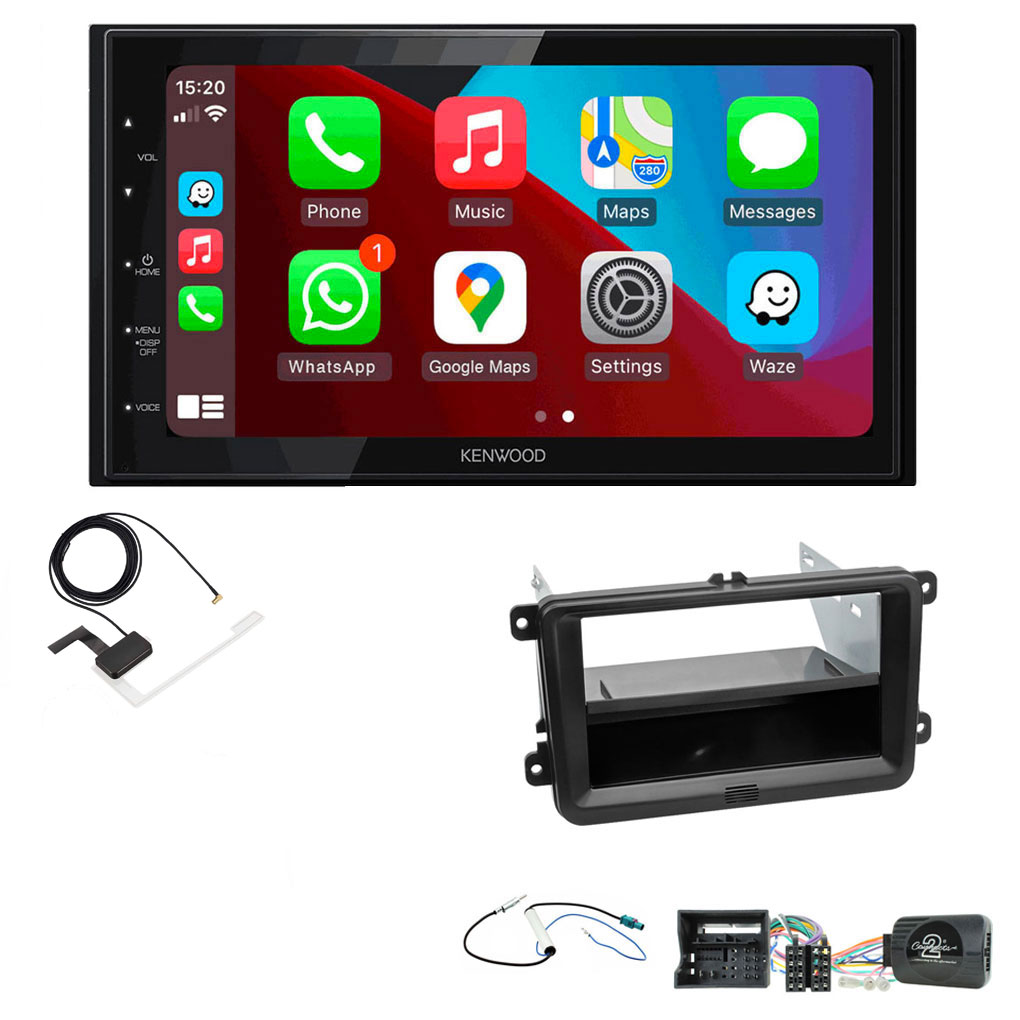 DMX5020DABS + Aerial + FKIT-VW-40
