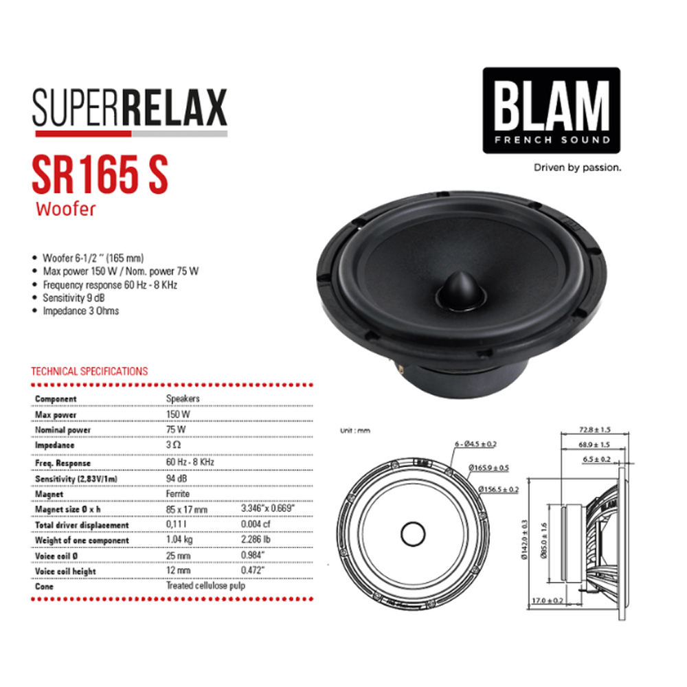 BL-SR165S