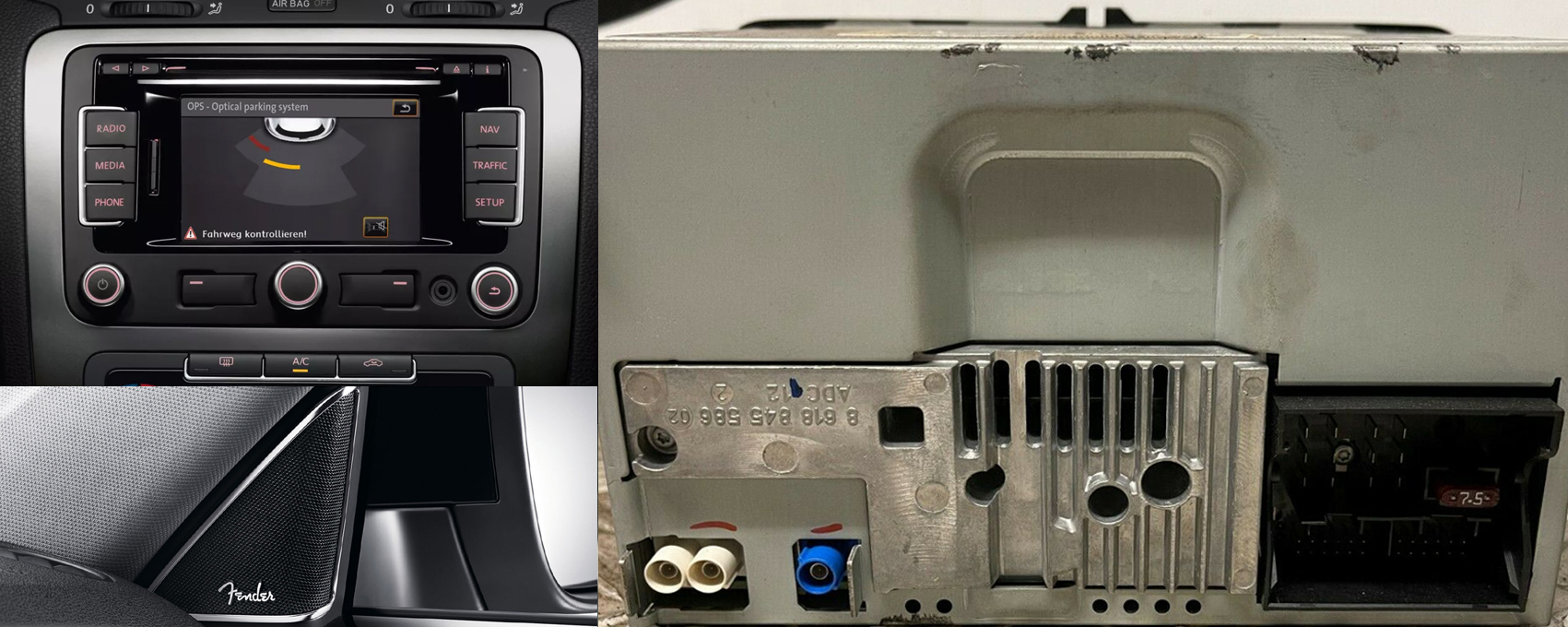 9 inch Car Radio Fascia Panel for Volkswagen VW POLO 2011-2019