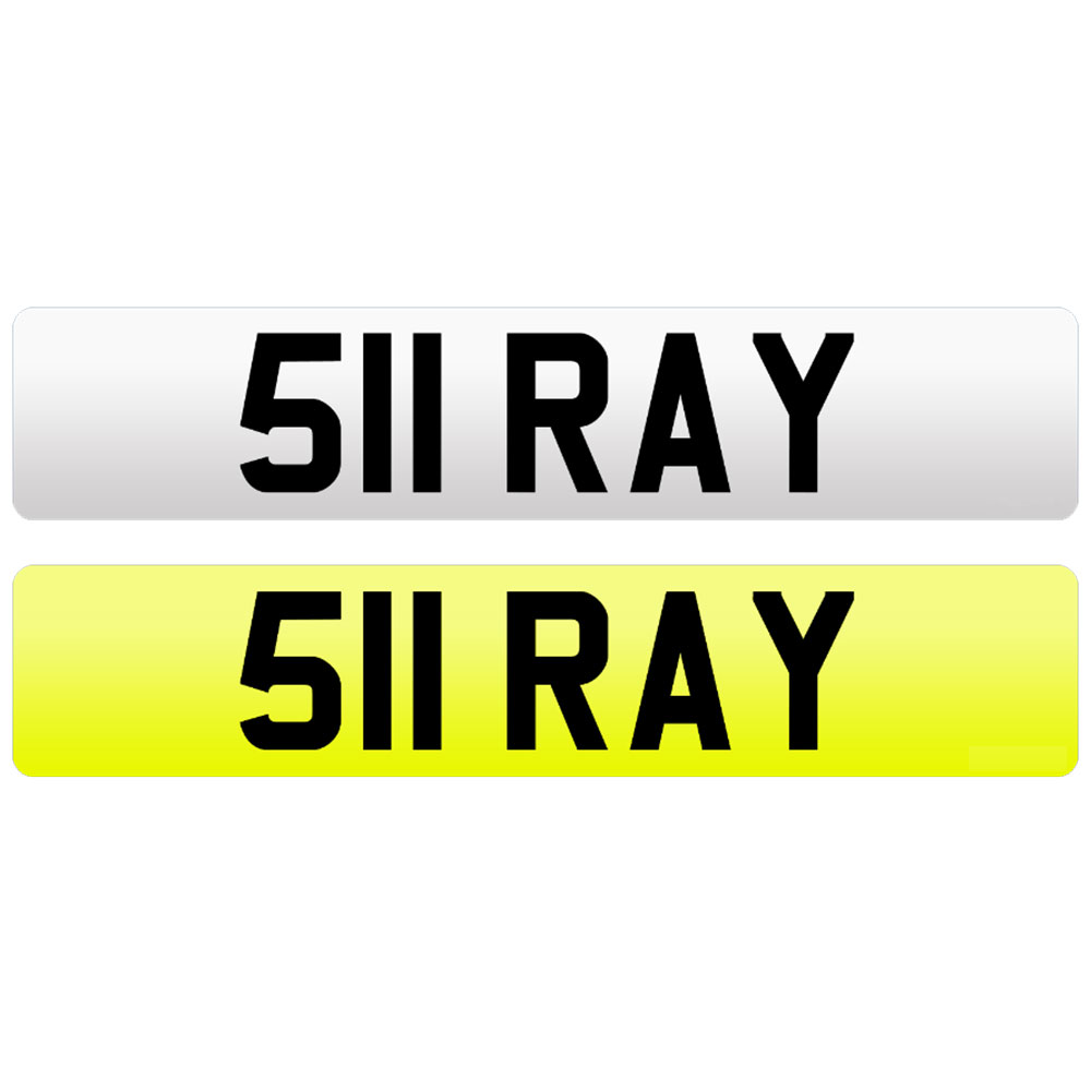 511 RAY-NUMBERPLATE