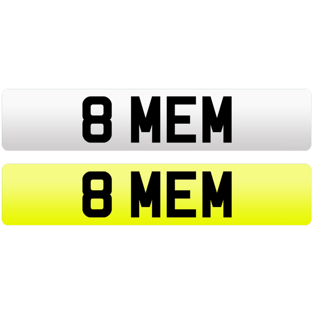 8 MEM-NUMBERPLATE