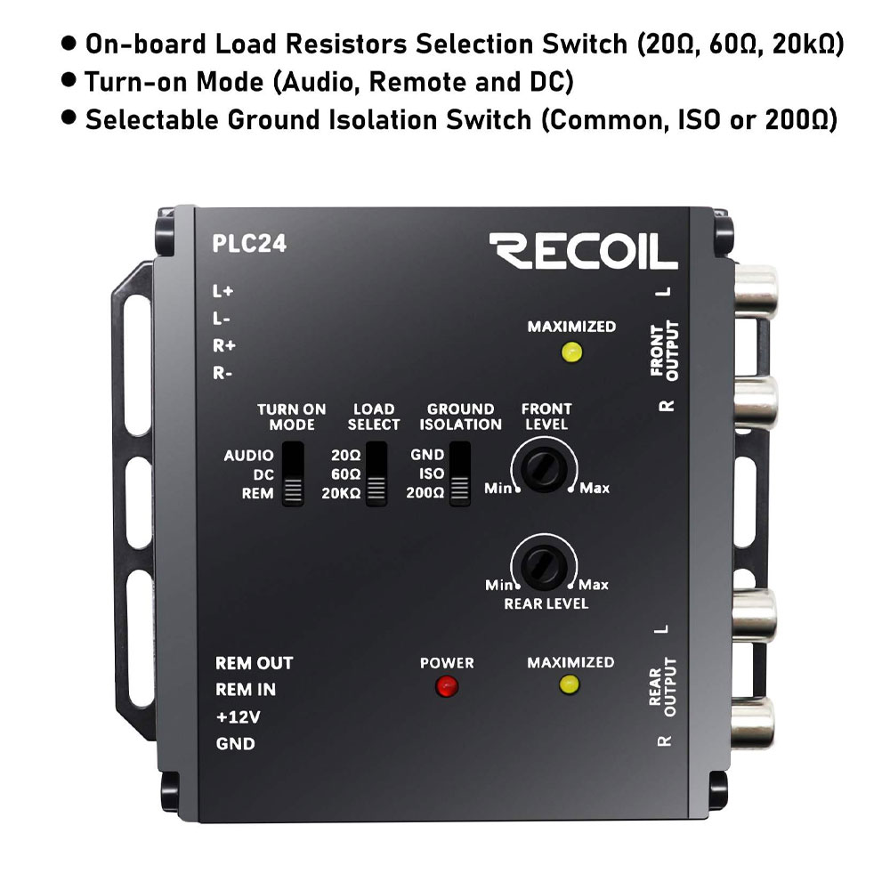 Recoil PLC24 Installation accessories PLC24
