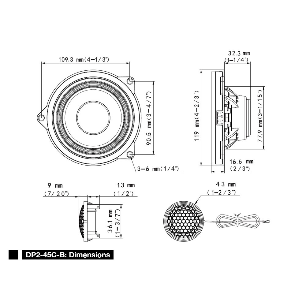 Alpine SPC-2045ABMW-HR BMW SPC-2045ABMW-HR