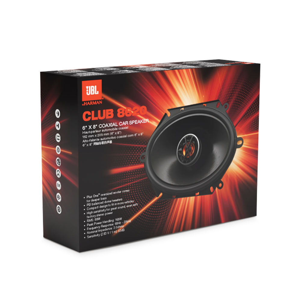 Alpine Club 8620 6" x 8" Speaker Club 8620