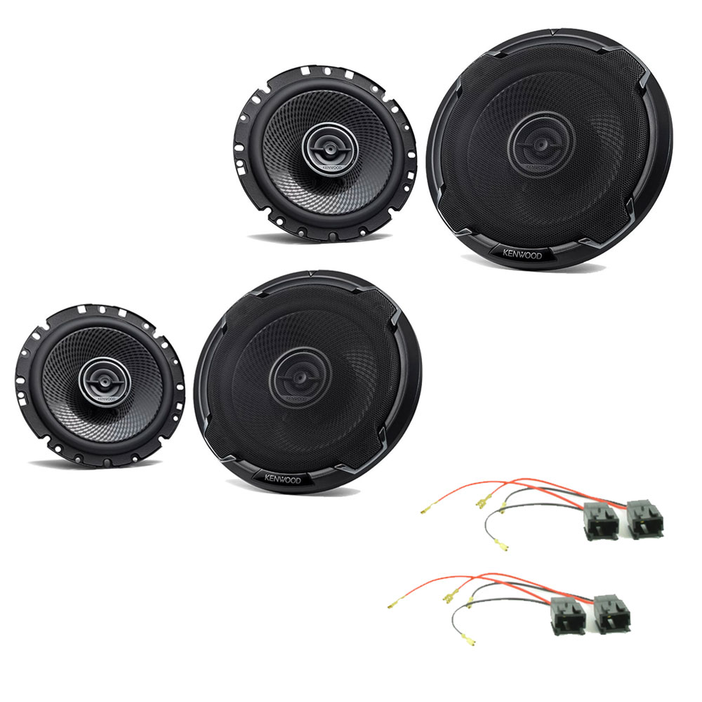 Kenwood 2 x KFC-PS1796 + 2 x CT55-PE02 Peugeot 2 x KFC-PS1796 + 2 x CT55-PE02