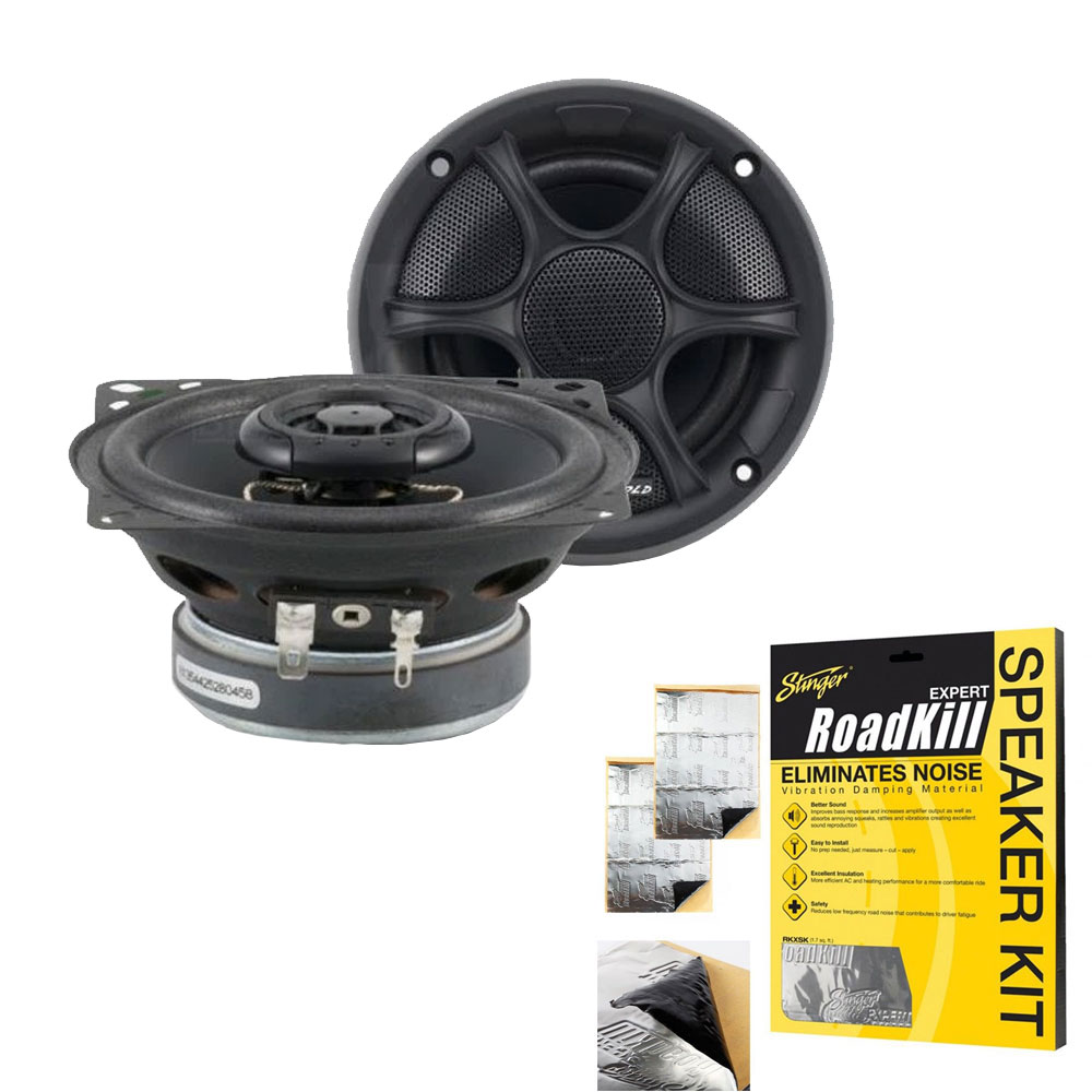 Phoenix Gold RX4CX + RKXSK 4" Speaker RX4CX + RKXSK