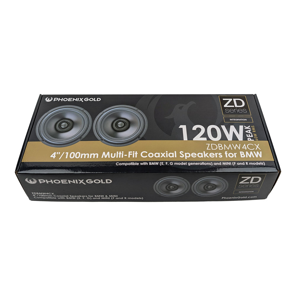 Phoenix Gold ZDBMW4CX + RKXSK 4" Speaker ZDBMW4CX + RKXSK