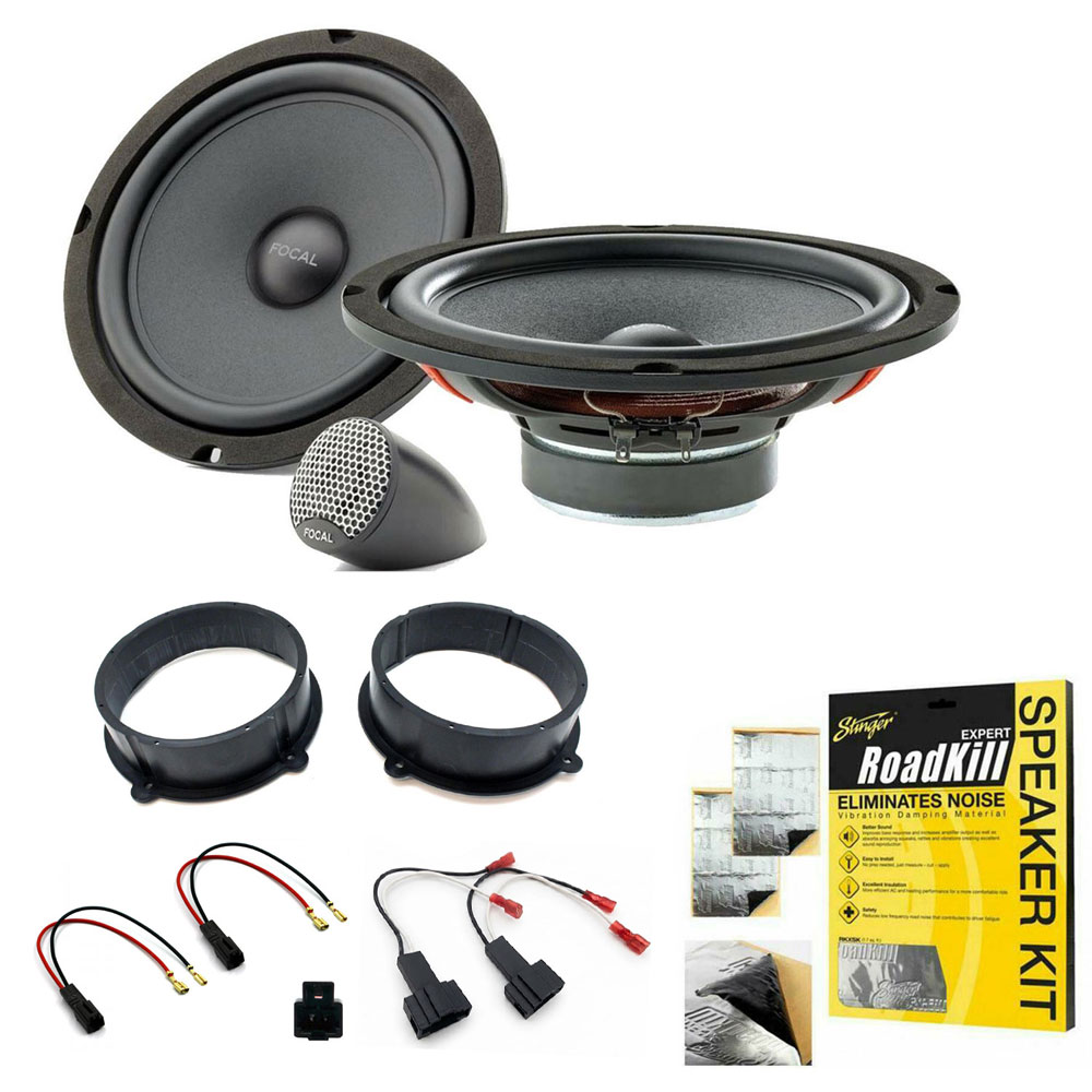 Focal ISU200 + CT25AU11 + 41-037 + 41-025 + RKXSK 8" Speaker ISU200 + CT25AU11 + 41-037 + 41-025 + RKXSK