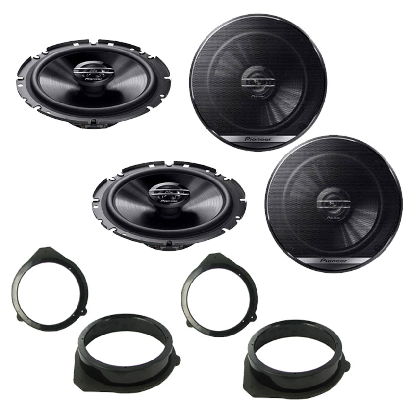 Pioneer 2 x TS-G1720F + 2 x CT25AU05 Audi 2 x TS-G1720F + 2 x CT25AU05
