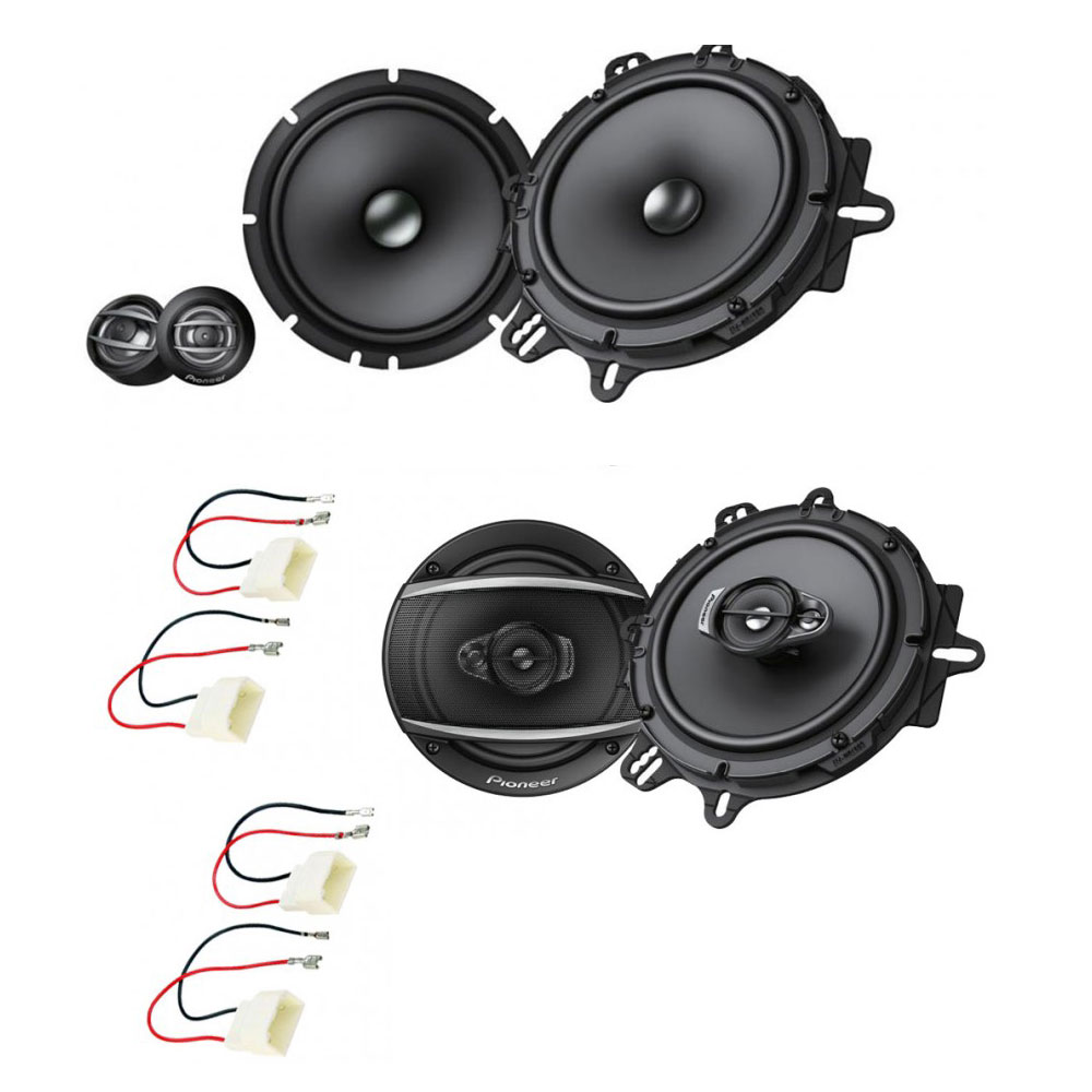 Ford Fiesta 2009 2017 Pioneer Front and Rear Speaker ...