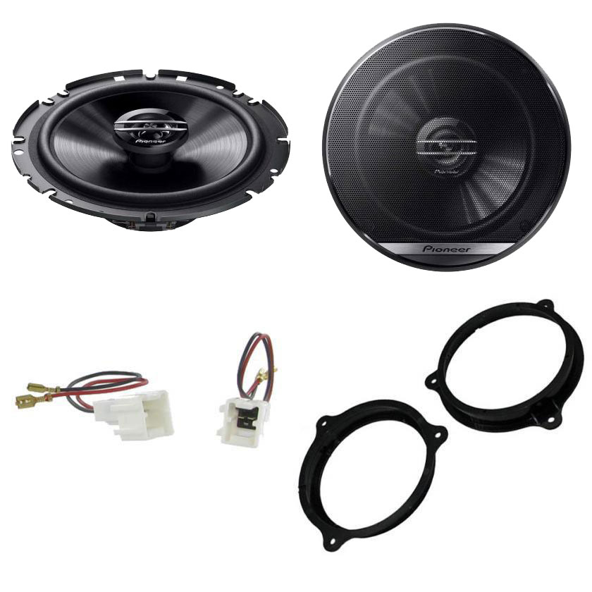 Pods 300W Vivaro Speaker upgrade Front Door Pioneer car speakers 6.5 17cm 