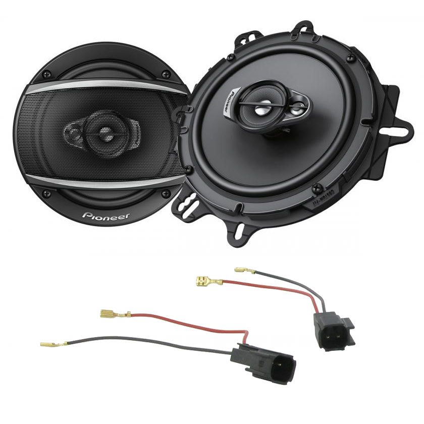 Vauxhall Corsa 2014 Onwards Front Speaker Upgrade with Wiring