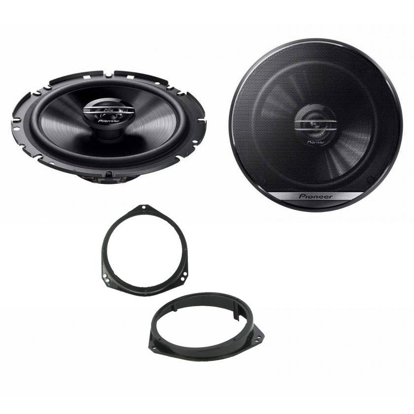 Inex Vauxhall Corsa C Front Door Speaker Upgrade Kit PULSE 5 Coaxial 150w 130mm 5.25 