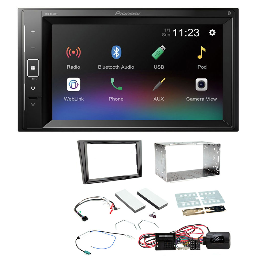 Vauxhall Corsa 2009 - 2014 Pioneer 6.2" Touch Screen Bluetooth iPod iPhone Stereo Upgrade Kit