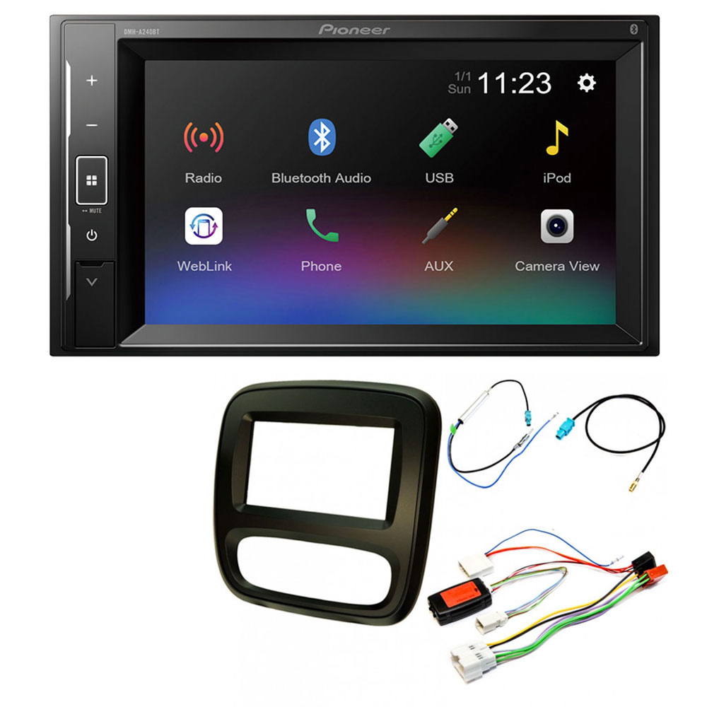 DMH-A240BT + FK-942-NAV
