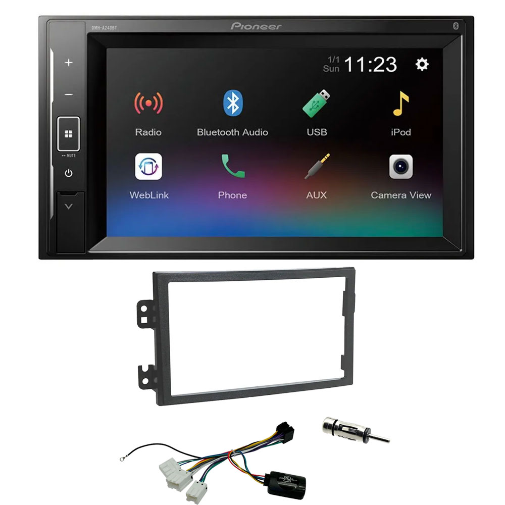 Nissan 350z (2003-2005) Pioneer 6.2" Touch Screen Bluetooth iPod iPhone Stereo Upgrade Kit