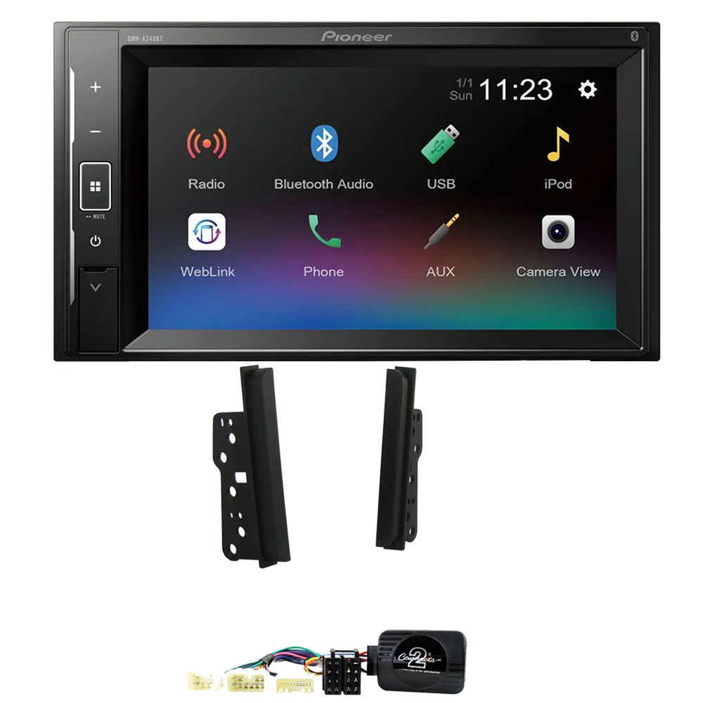 Toyota Alphard 2002 - 2008 Pioneer 6.2" Touch Screen Bluetooth iPod iPhone Stereo Upgrade Kit