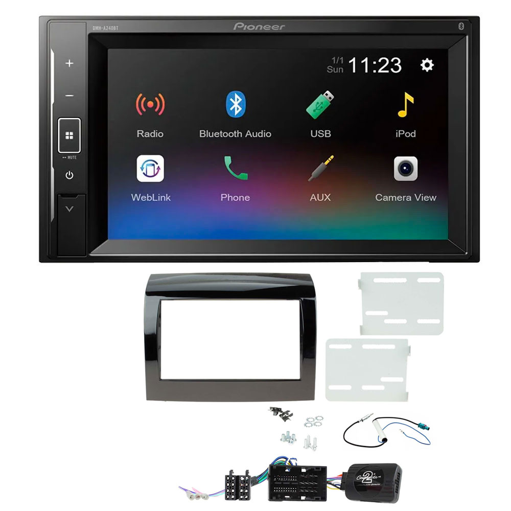Fiat Ducato 2015-2021 Pioneer 6.2" Screen Bluetooth iPod iPhone Stereo Upgrade Kit