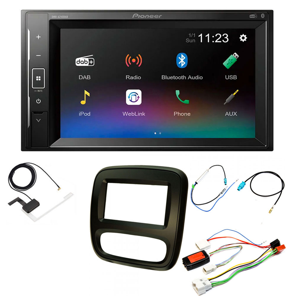 DMH-A240DAB + Aerial + FK-942-NAV